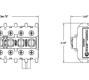 EI-SB-6TC – Six Pole CT Shorting Block