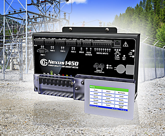 Nexus<sup class='reg'>®</sup> 1450 Cyber Secure Power Quality Meter with Multiport Communication