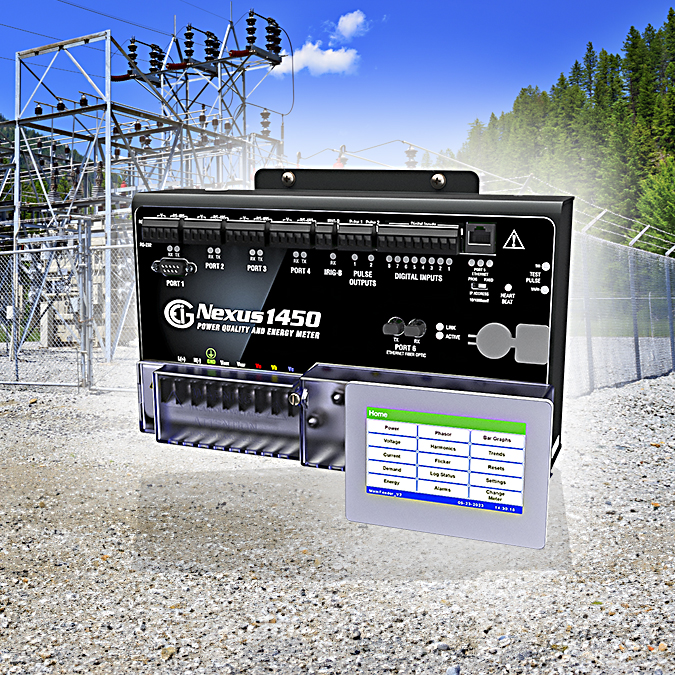 Electro Industries’ Nexus® 1450 meter is a powerful power quality meter that provides