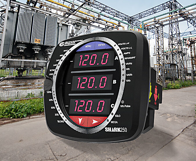 Shark<sup class='reg'>®</sup> 250 Power and Energy Meter