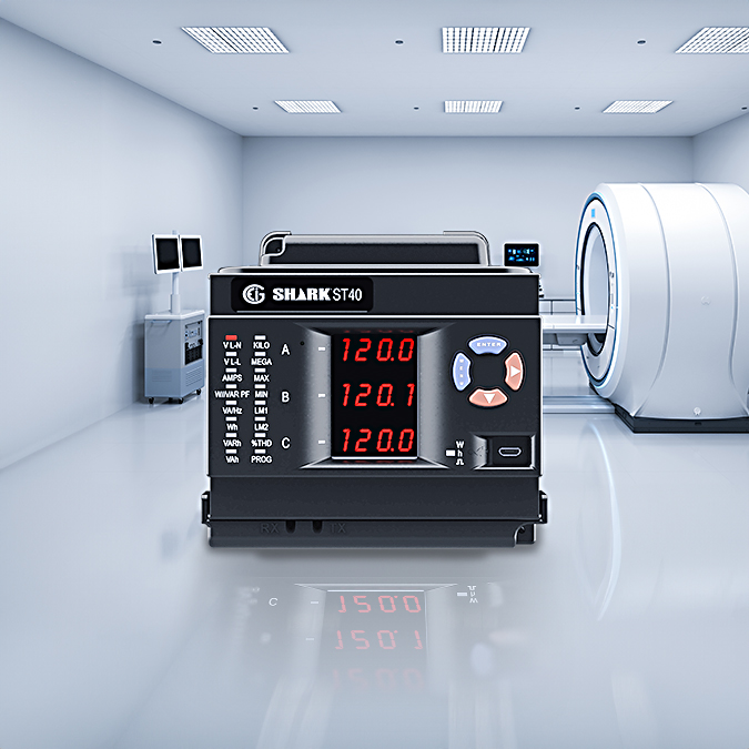 ST40 Compact DIN Rail Mounted Energy and Power Quality Meter