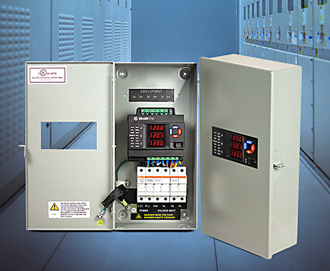 ST40 Compact Power and Energy Meter in Enclosure