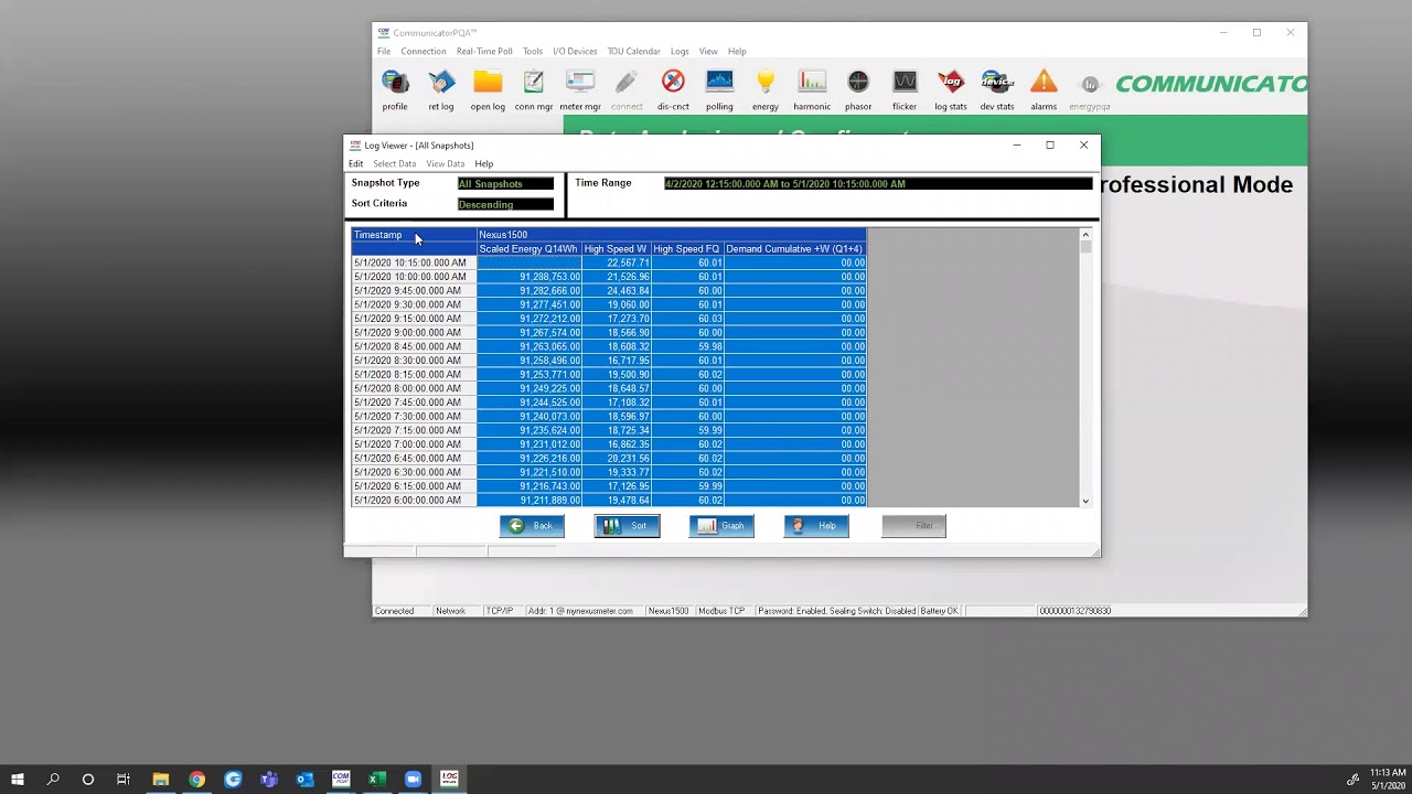 Nexus® 1500+ Historical Logs and Power Quality Webinar