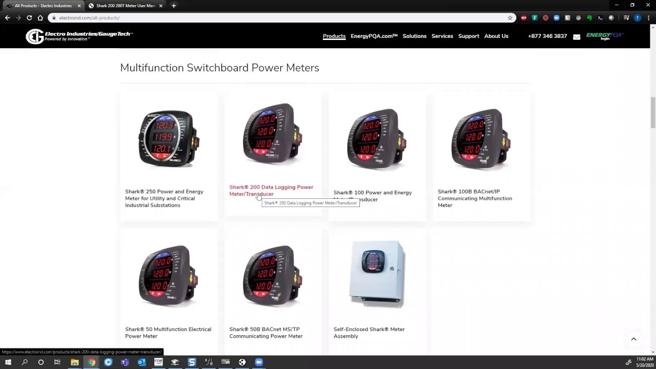 Shark® Meters: Connecting Modbus To A Server