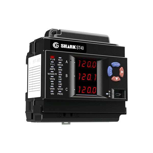 Compact DIN Rail Mounted Energy and Power Quality Meter