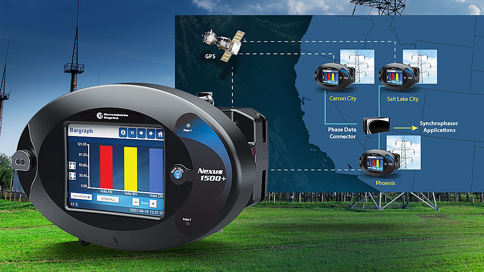 EIG Adds Synchrophasor Support and Resilient Cyber Security™ to Nexus® 1500+ Power Quality Meter