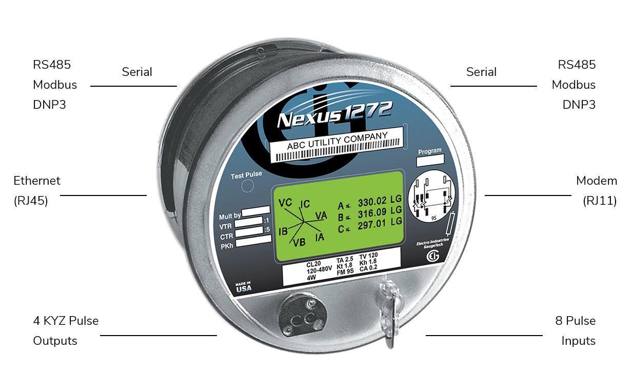 nexus-1272-advanced-communication-image Nexus<span class='regmark'>®</span> 1272 Auto-Calibrating Revenue Energy Meter with Power Quality