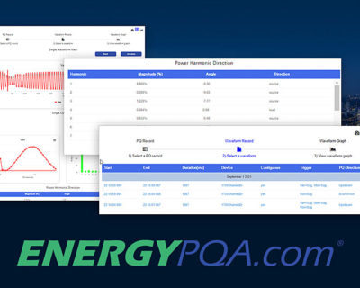 EIG Releases  PQ Direction Fault Location for EnergyPQA AI Driven Energy Management System