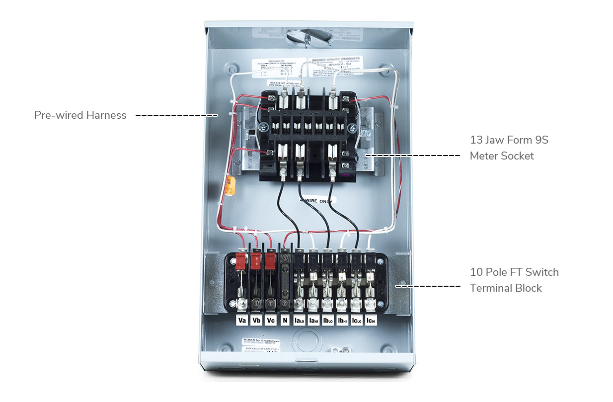 <span id='prod-title'>9S Socket Form Meter Enclosure</span>