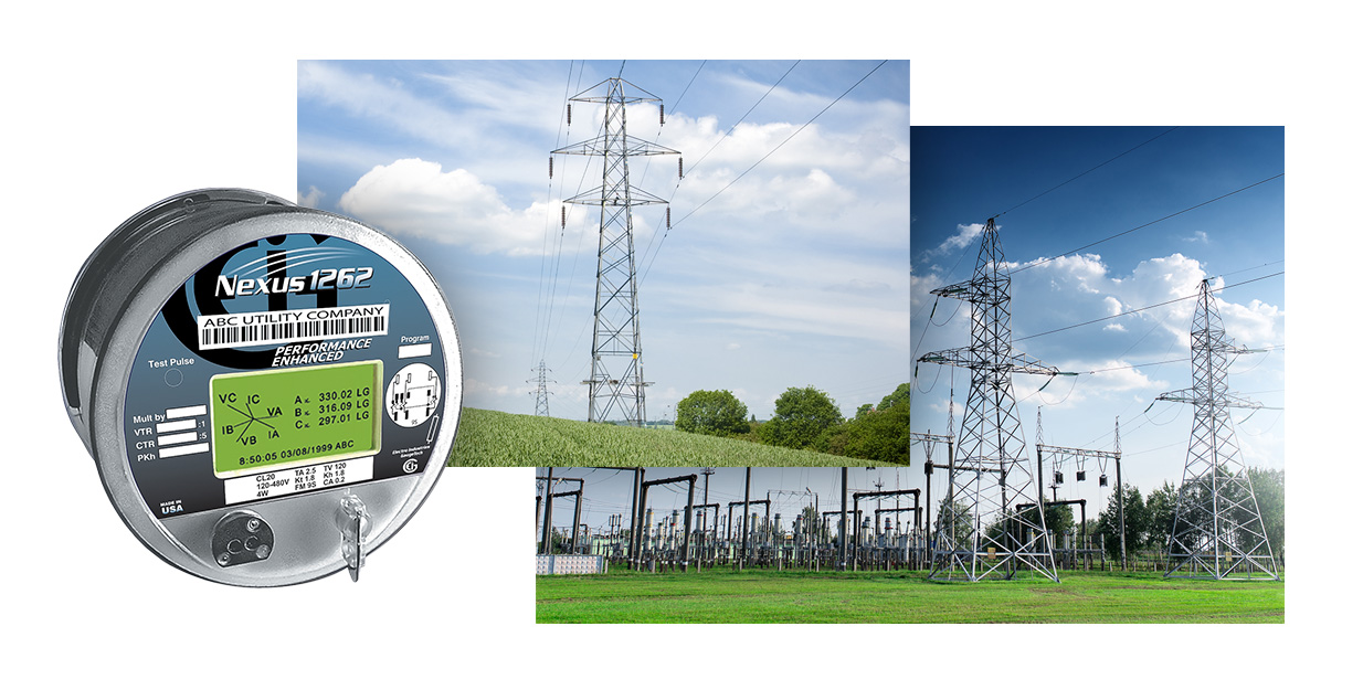 <span id='prod-title'>Nexus<sup class='reg'>®</sup> 1262 Auto-Calibrating Revenue Energy Meter</span>