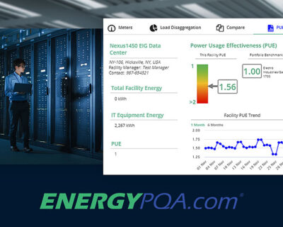 EIG Releases Power Usage Effectiveness Reporting for AI Based EnergyPQA.com<sup id="test">®</sup> System