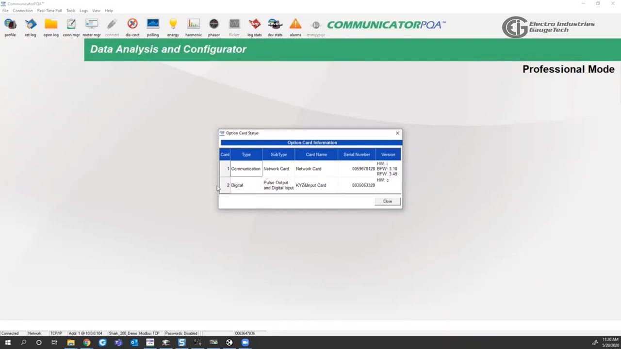 Polling a Shark® Meter Using Modbus Protocol