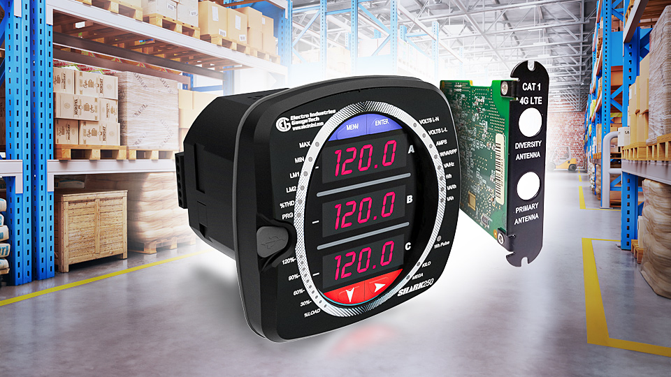 EIG Releases Advanced Network Card for the Shark®  250 Power and Energy Meter
