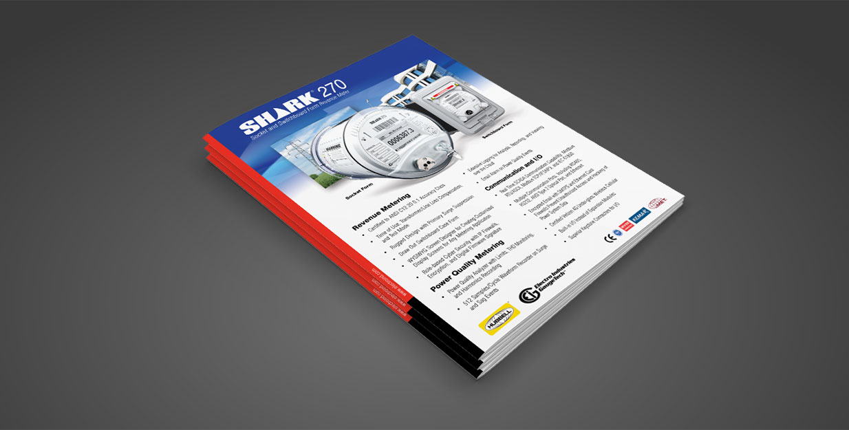 <span id='prod-title'>Shark<sup class='reg'>®</sup> 270 Socket and Switchboard Form Revenue Meter</span>