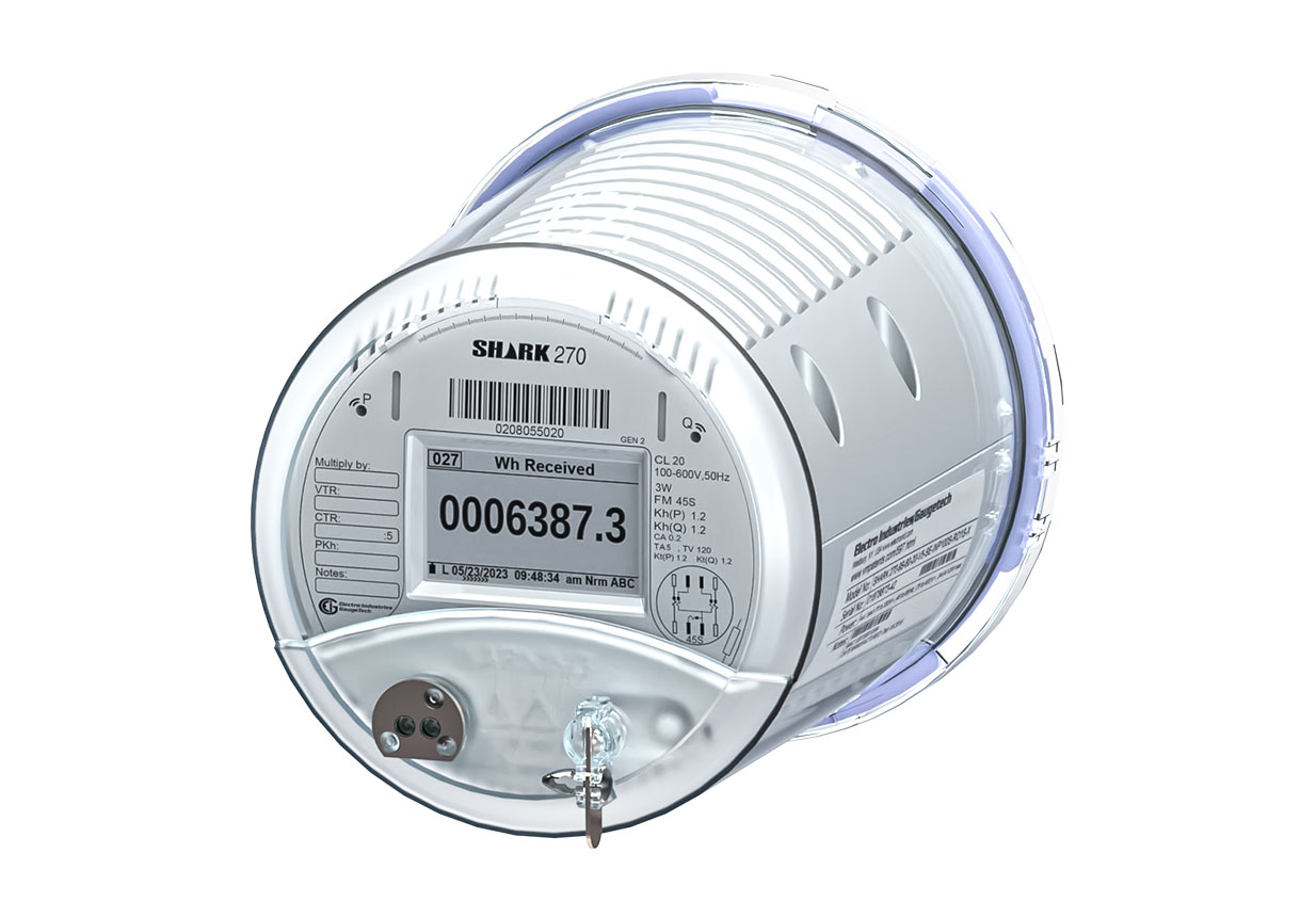 <span id='prod-title'>Shark<sup class='reg'>®</sup> 270 Socket and Switchboard Form Revenue Meter</span>